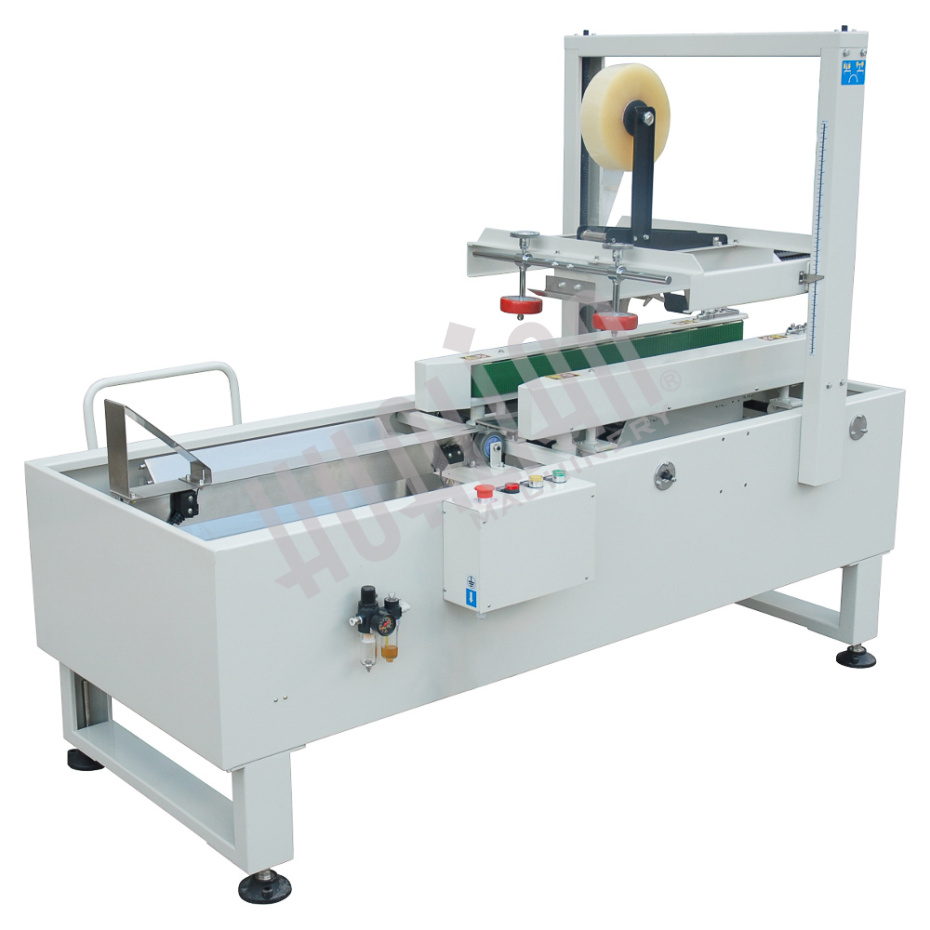 Полуавтомат для складывания и заклейки дна коробок DZF-5050A Hualian - Купить с доставкой по всей России