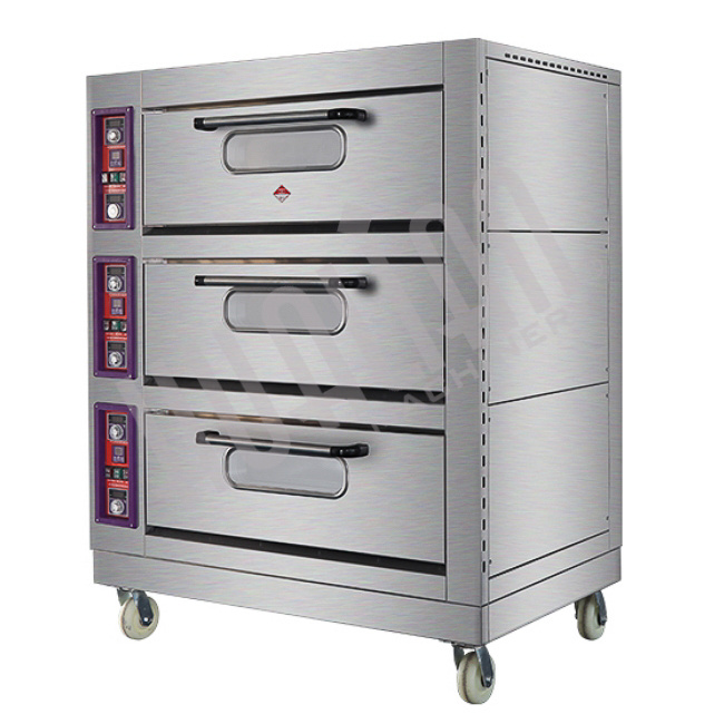 Подовая печь YXD-60C (лист 600*400 мм, каменный под) Hualian - Купить с доставкой по всей России - 2