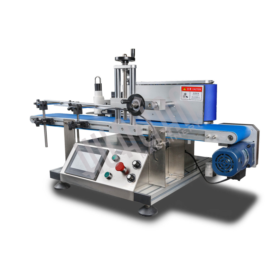 Автоматический этикетировщик для круглой тары с датером HLKP-35D Hualian - Купить с доставкой по всей России