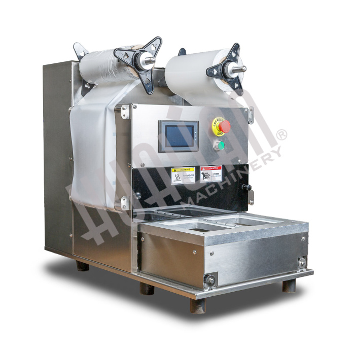 Запайщик лотков с газонаполнением EV-271 (210*148*120 мм, 2 лотка за цикл) Hualian - Купить с доставкой по всей России