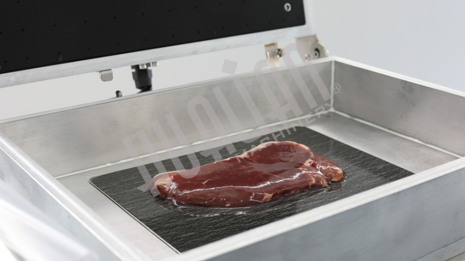 Ручной вакуумный пищевой скин-упаковщик HLV-300VST (глубина лотка 40 мм) Hualian - Купить с доставкой по всей России - 2