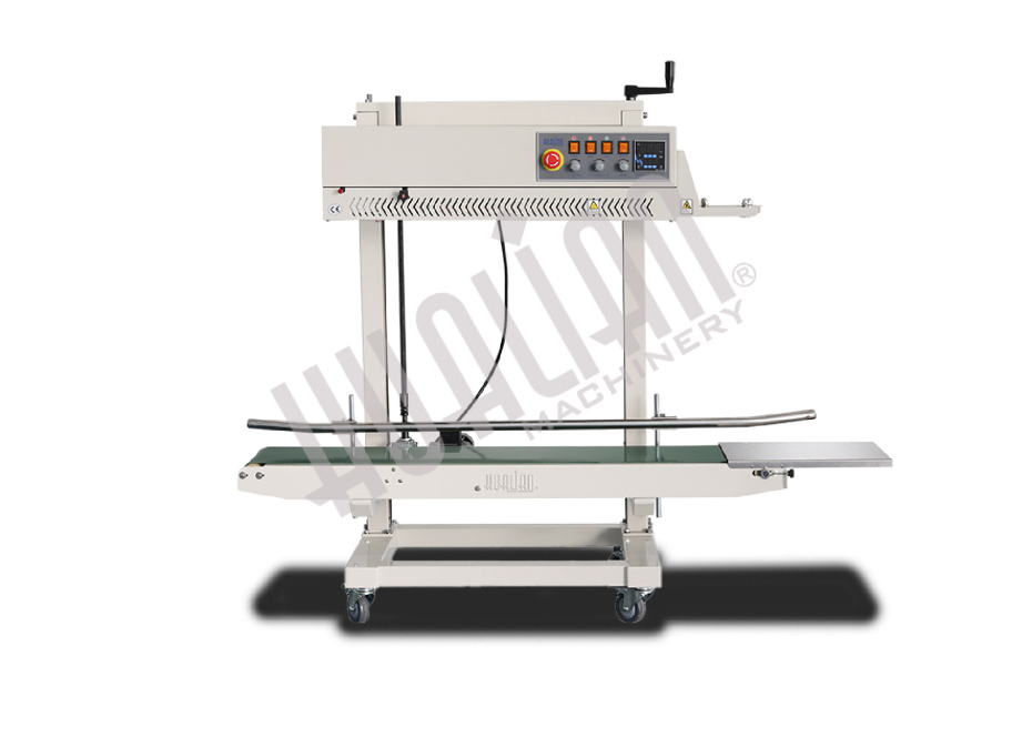 Роликовый конвейерный запайщик FRCM-1120L (крашеный корпус, с датером) Hualian - Купить с доставкой по всей России - 2