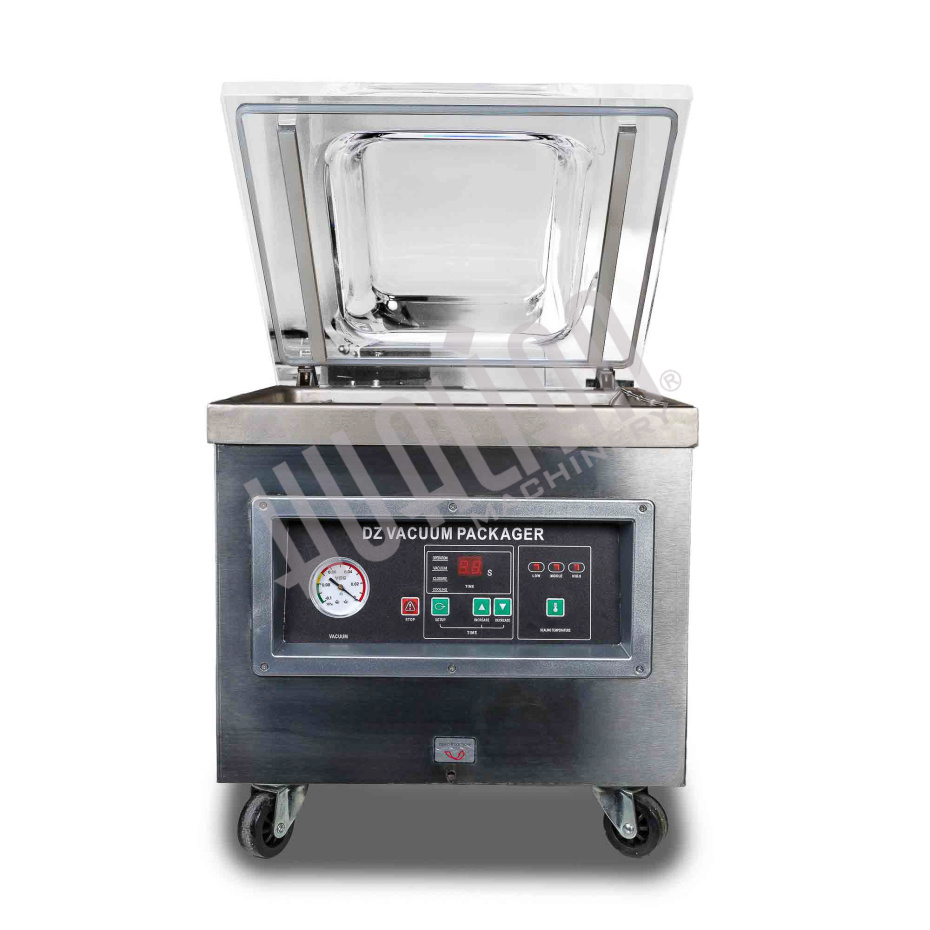 Настольный вакуумный упаковщик DZ-400/2T (нерж.) Hualian - Купить с доставкой по всей России - 3