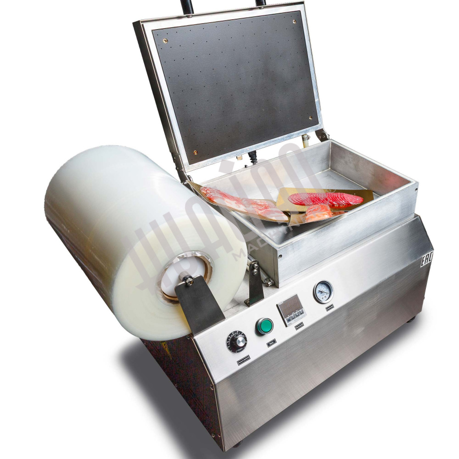 Скин-упаковочная машина HLV-300VST NEW (187*137*75мм, матрица на 2 лотка) Hualian - Купить с доставкой по всей России - 8