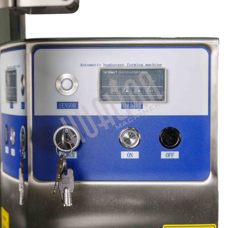 Автоматический котлетный аппарат Patty-100 (D-100mm) Hualian - Купить с доставкой по всей России - 11