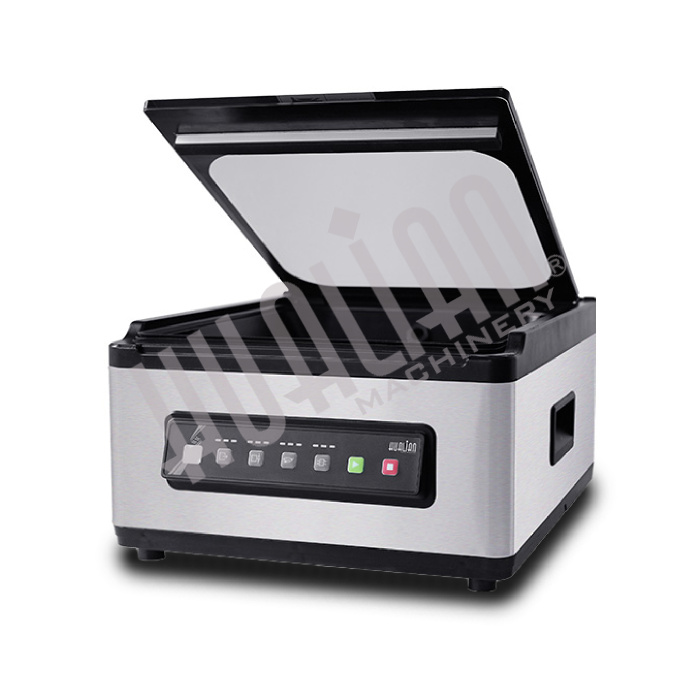 Настольная вакуум-упаковочная машина HVC-300T/1D SS (нерж.) Hualian - Купить с доставкой по всей России