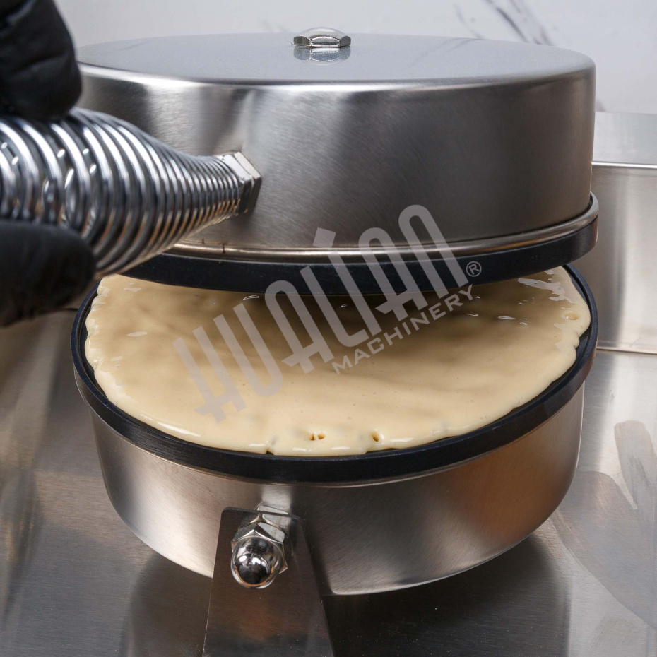 Вафельница для объемных вафель HWB-2 (2 секции, круг) Hualian - Купить с доставкой по всей России - 15