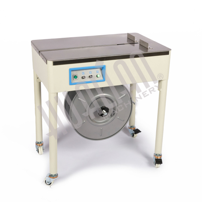 Полуавтоматическая стрейпинг-машина (открытый стол) KZB-10T  Hualian - Купить с доставкой по всей России