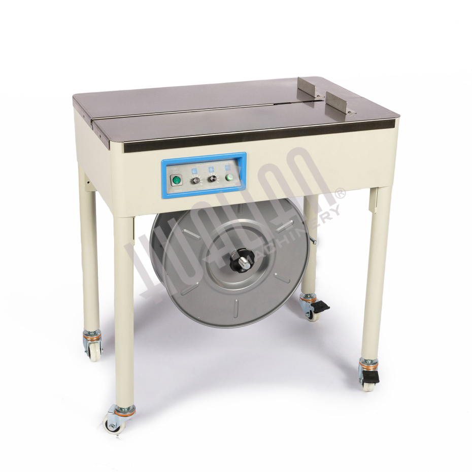 Полуавтоматическая стрейпинг-машина (открытый стол) KZB-10T  Hualian - Купить с доставкой по всей России