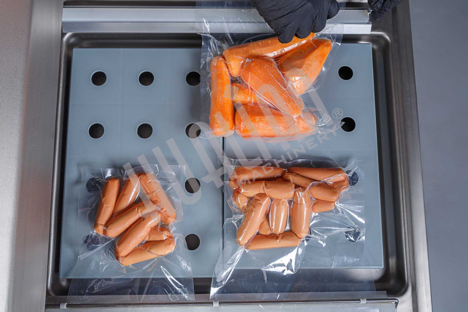 Напольная двухкамерная вакуум-упаковочная машина DZ-500/2SB SS (нерж.) Hualian - Купить с доставкой по всей России - 19