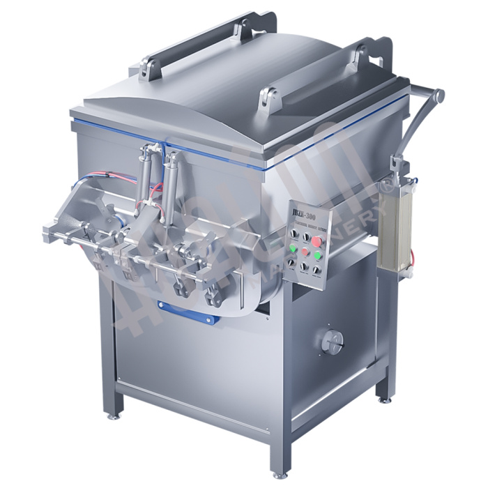 Вакуумный фаршемес JBZK-300 с Z-образными месильными органами Hualian - Купить с доставкой по всей России