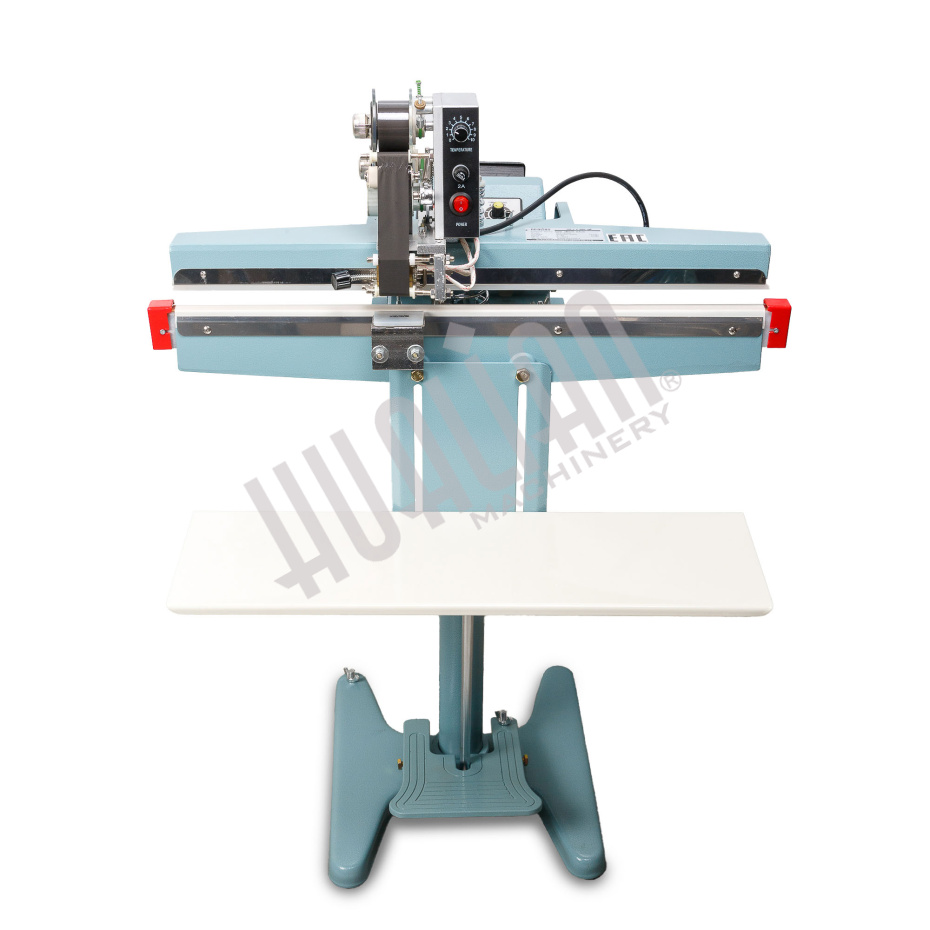 Ножной усиленный запайщик PFS-600C с датером Hualian - Купить с доставкой по всей России - 4