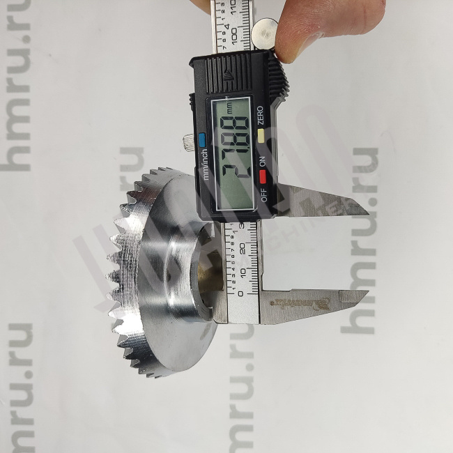 Шестерня коническая большая фаршередуктора для JGL (4-25) Hualian - Купить с доставкой по всей России - 3