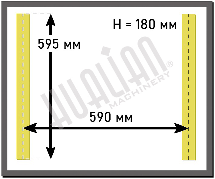 Напольный вакуумный упаковщик DZ-600/S (нерж., обрезка) Hualian - Купить с доставкой по всей России - 2