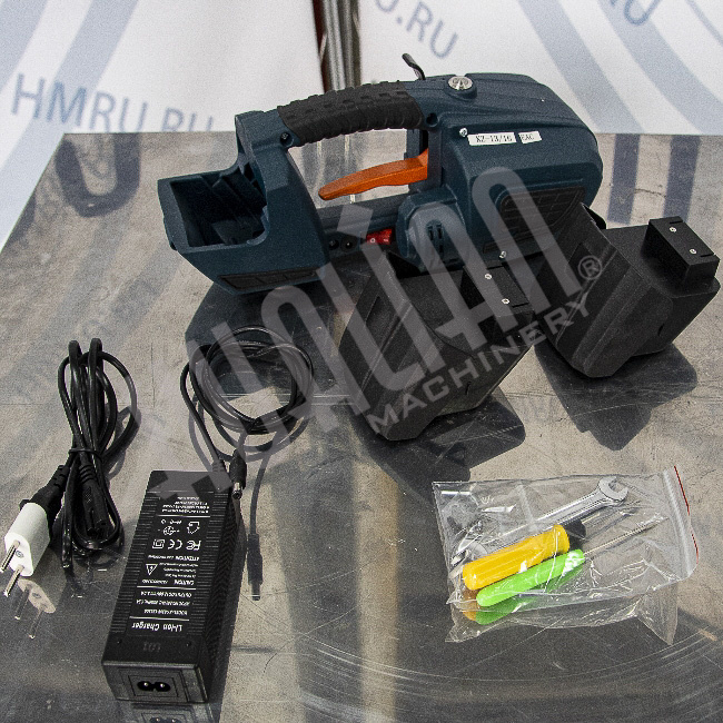 Стреппинг инструмент аккумуляторный KZ-13/16 Hualian - Купить с доставкой по всей России - 2