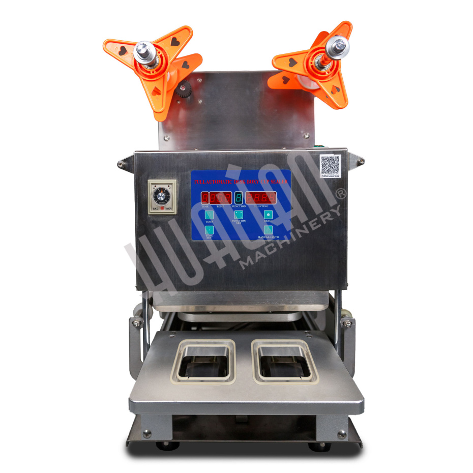 Запайщик лотков HL-95A SS (187х137x63 мм, 2 лотка за цикл)  Hualian - Купить с доставкой по всей России