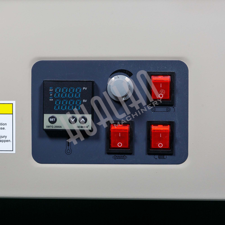 Термоусадочный тоннель BS-4535LA для PE пленки (сетчатый конвейер) Hualian - Купить с доставкой по всей России - 4