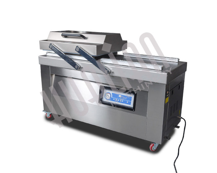 Напольная двухкамерная вакуум-упаковочная машина EV-62 (нерж) Hualian - Купить с доставкой по всей России