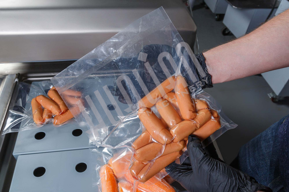 Напольная двухкамерная вакуум-упаковочная машина DZ-500/2SB SS (нерж.) Hualian - Купить с доставкой по всей России - 20