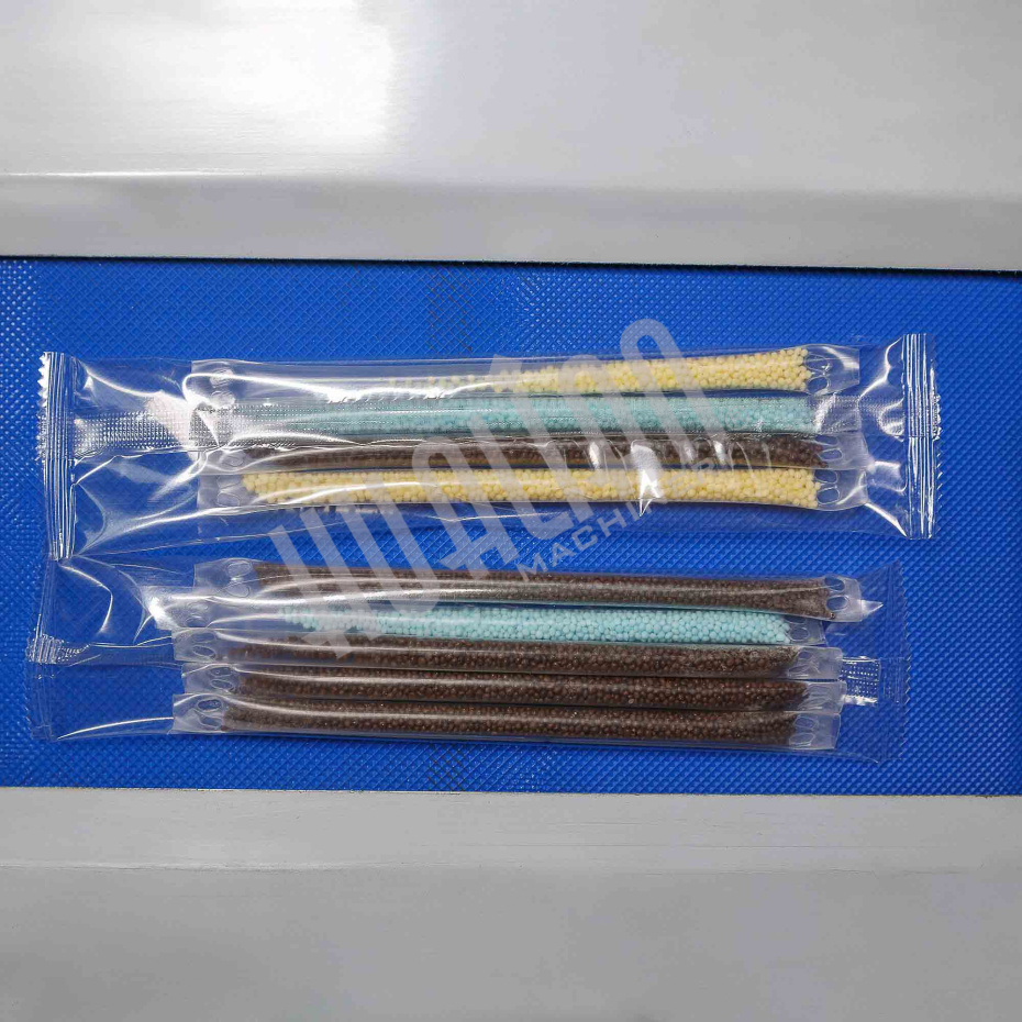 Автоматическая горизонтальная упаковочная машина DXDZ-250D (3 servo, рег. форм., min bag L 150, S 250, H 60, 1 позиц. нож) Hualian - Купить с доставкой по всей России - 18