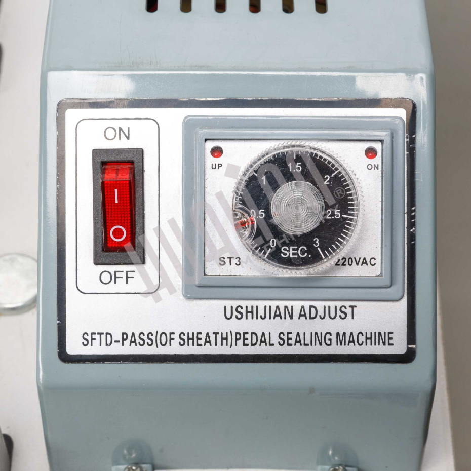 Ножной импульсный запайщик с обрезкой SFTD-400 Hualian - Купить с доставкой по всей России - 4