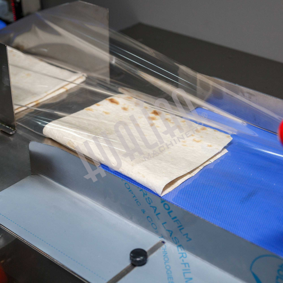 Горизонтальная упаковочная машина DXDZ-600XD (3 servo, лент. 280 мм, рег. форм., min bag L 130, H max. 65, трансп.попереч.запайки) Hualian - Купить с доставкой по всей России - 15