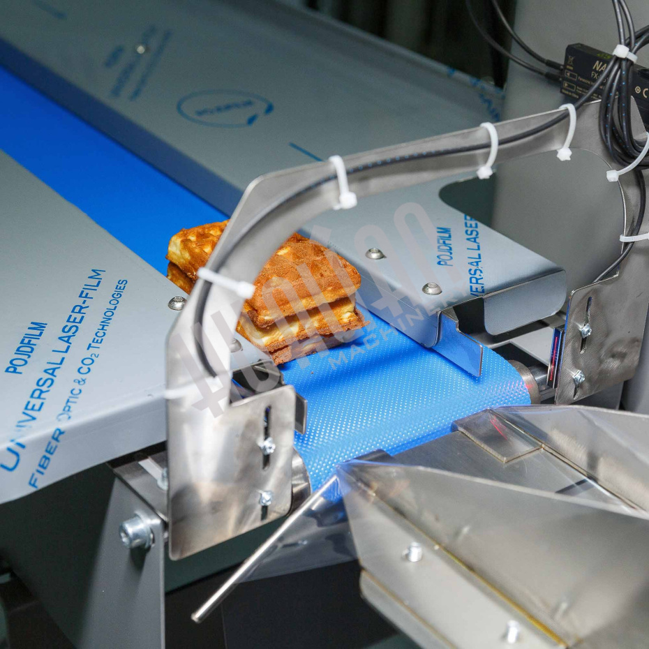 Горизонтальная упаковочная машина DXDZ-250XD (лент.100 мм, рег. форм., S 250, L 120-280, H 60) Hualian - Купить с доставкой по всей России - 5