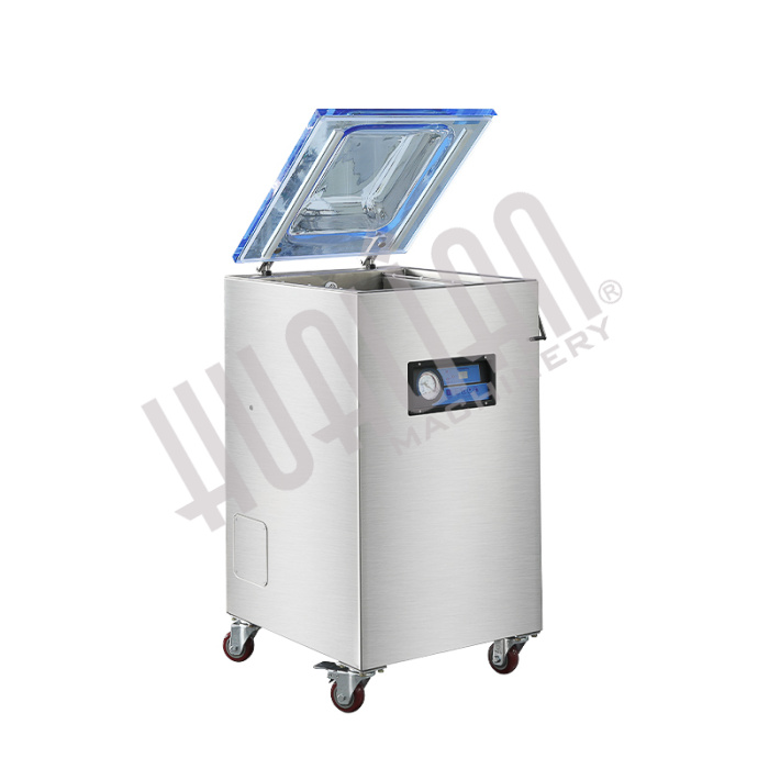 Напольный вакуумный упаковщик HVC-410F/2A (нерж.) Hualian - Купить с доставкой по всей России