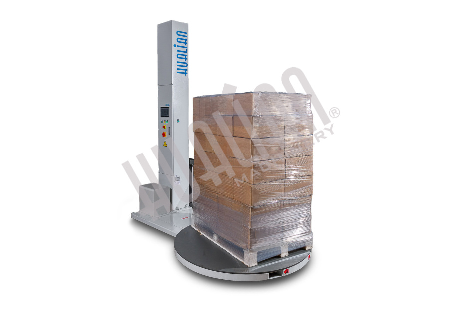 Паллетоупаковщик HL-1500E Economical с механическим натяжением Hualian - Купить с доставкой по всей России - 17