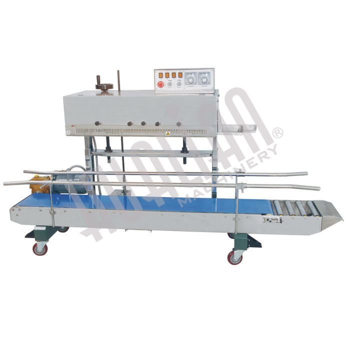 Роликовый конвейерный запайщик FRM-1370AL/M SS (нерж.) Hualian - Купить с доставкой по всей России
