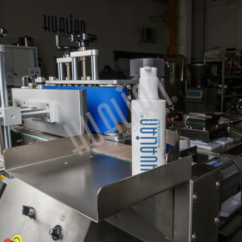 Автоматический этикетировщик для круглой тары с датером HLMT-130D Hualian - Купить с доставкой по всей России - 10