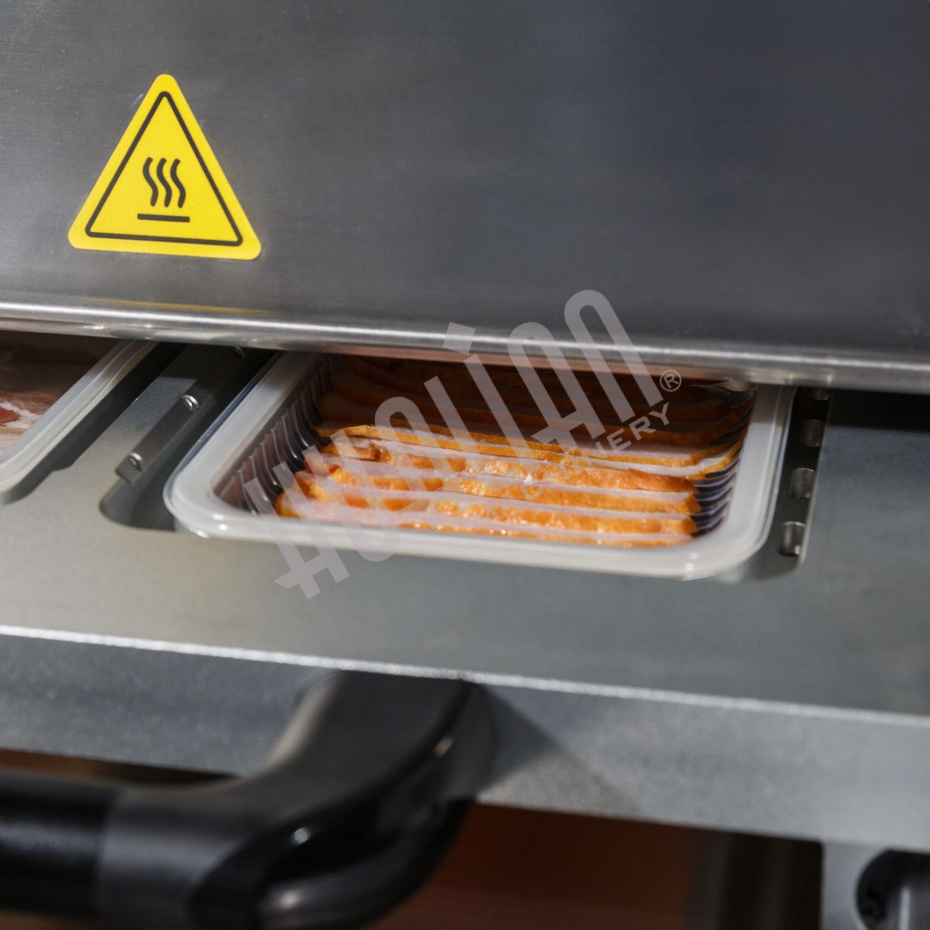 Запайщик лотков с газонаполнением HLV-400T (210*148*100) Hualian - Купить с доставкой по всей России - 9