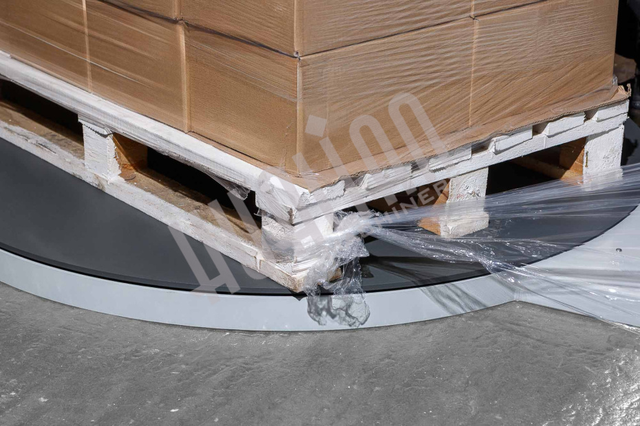 Паллетоупаковщик HL-1500E Economical с механическим натяжением Hualian - Купить с доставкой по всей России - 5