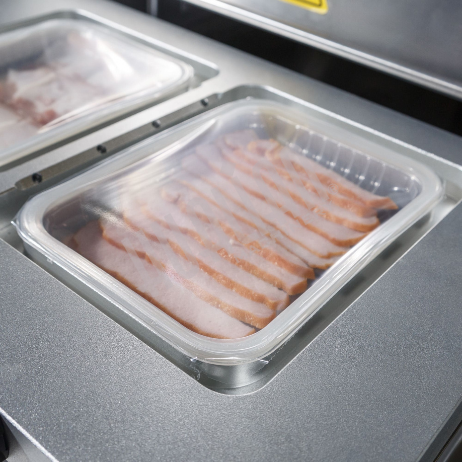 Запайщик лотков с газонаполнением HLV-400T (210*148*100) Hualian - Купить с доставкой по всей России - 11