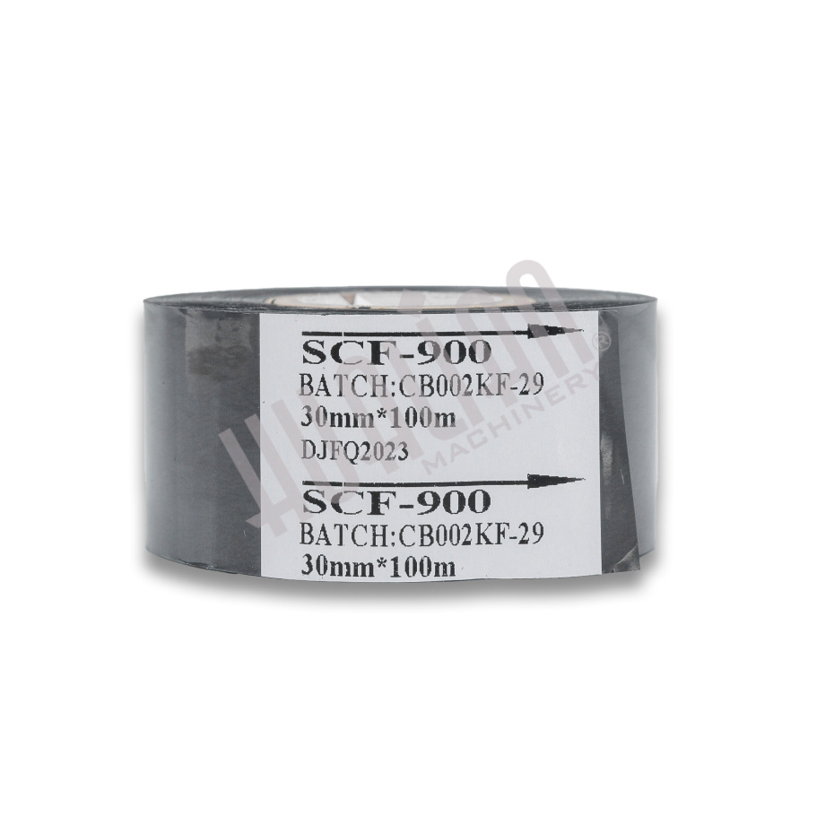 Термолента 30мм*100м (черная, Premium) SCF Hualian - Купить с доставкой по всей России - 3