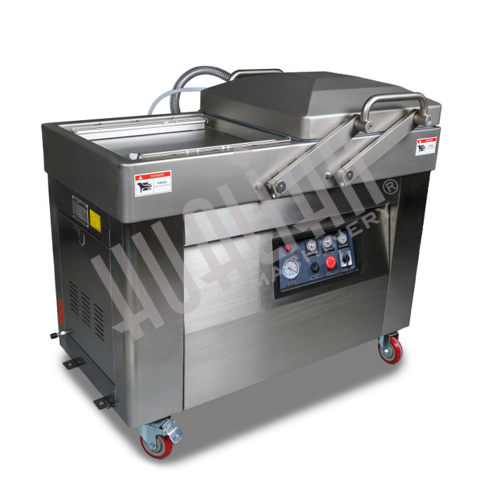 Вакуумный упаковщик HVC-610S/2A-G (DZQ-610/2SA) (нерж., газ, обрезка) Hualian - Купить с доставкой по всей России