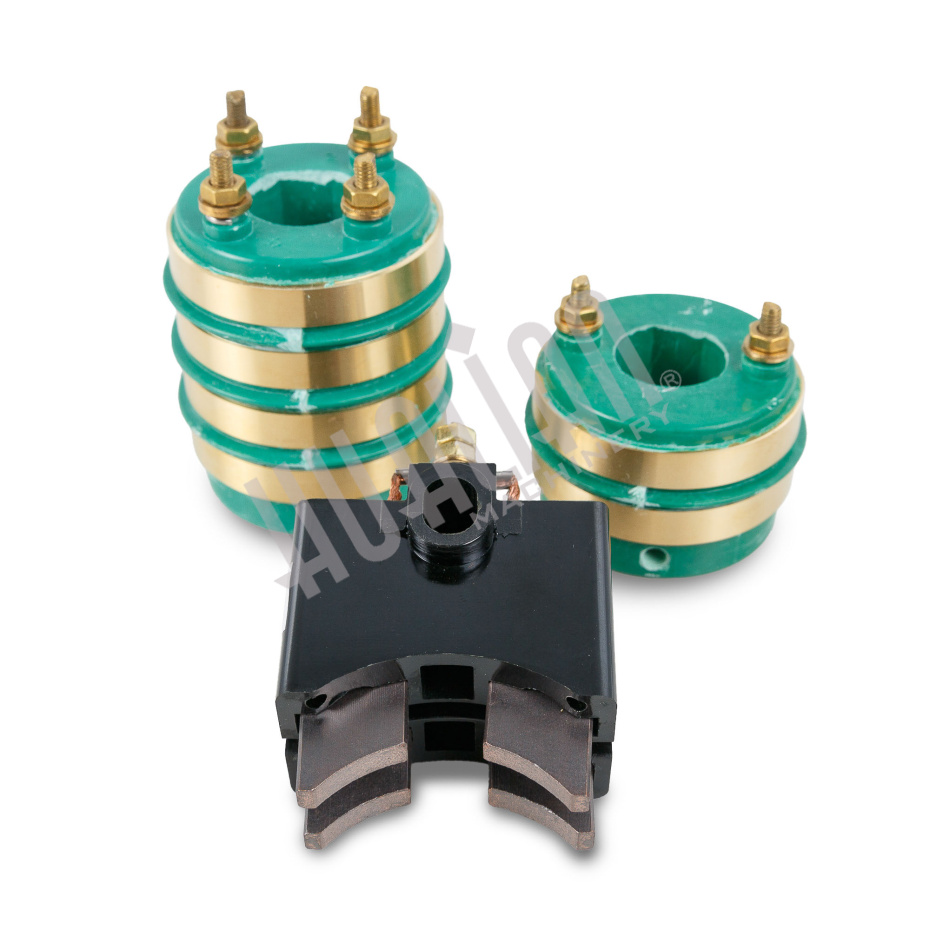 Комплект токосъемных блоков (2 кольца и 4 кольца) в комплекте с щетками для DXDZ TC Hualian - Купить с доставкой по всей России - 3