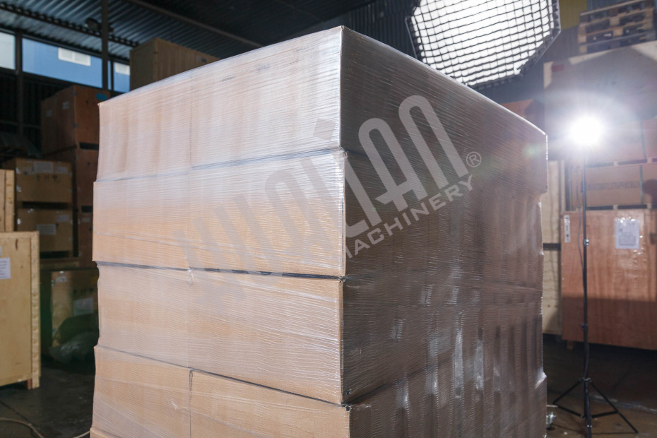 Паллетоупаковщик HL-1500 Economical с моторизированной кареткой с престрейчем Hualian - Купить с доставкой по всей России - 12