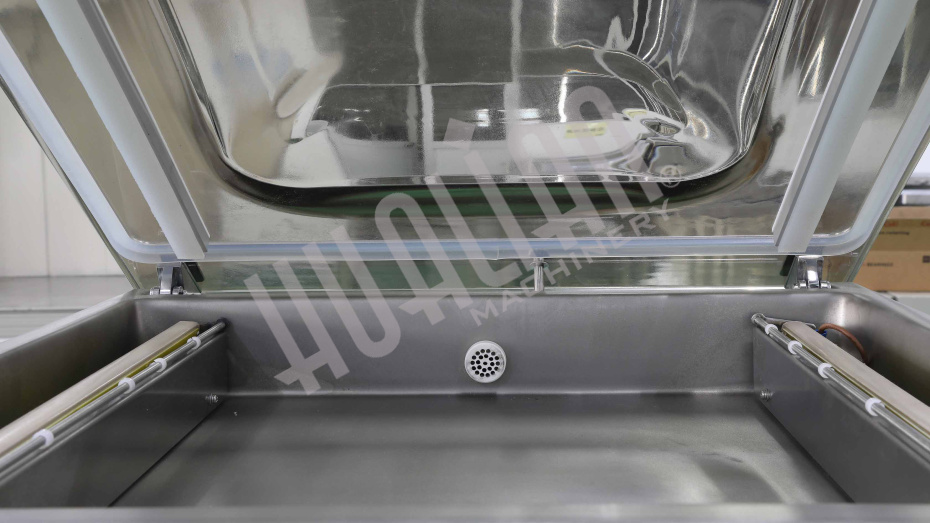 Напольный вакуумный упаковщик DZQ-500/2E (нерж., газ) Hualian - Купить с доставкой по всей России - 8