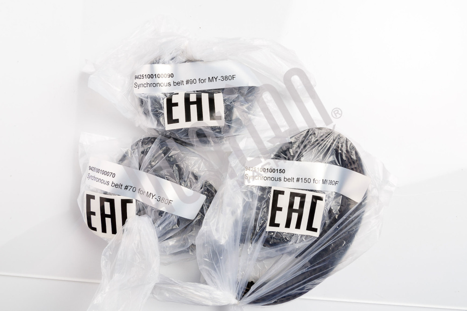 Комплект зубчатых ремней (размеры 70, 90, 150) для MY-380F Hualian - Купить с доставкой по всей России - 9