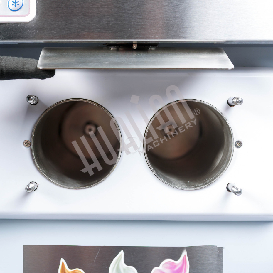 Фризер для мягкого мороженого HIM-03 с функцией ночного хранения и помпой (3 рожка) Hualian - Купить с доставкой по всей России - 22