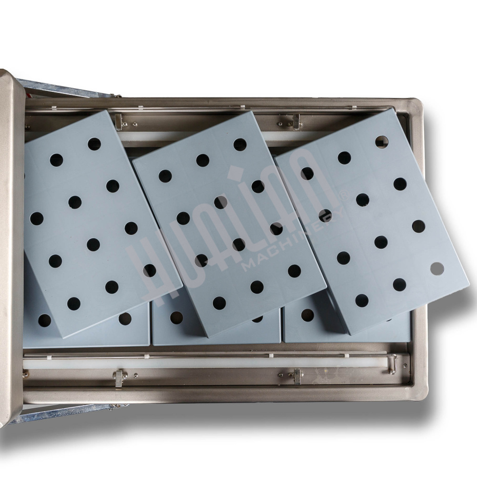 Напольная двухкамерная вакуум-упаковочная машина DZQ-700/2SB (нерж., газ) Hualian - Купить с доставкой по всей России - 16