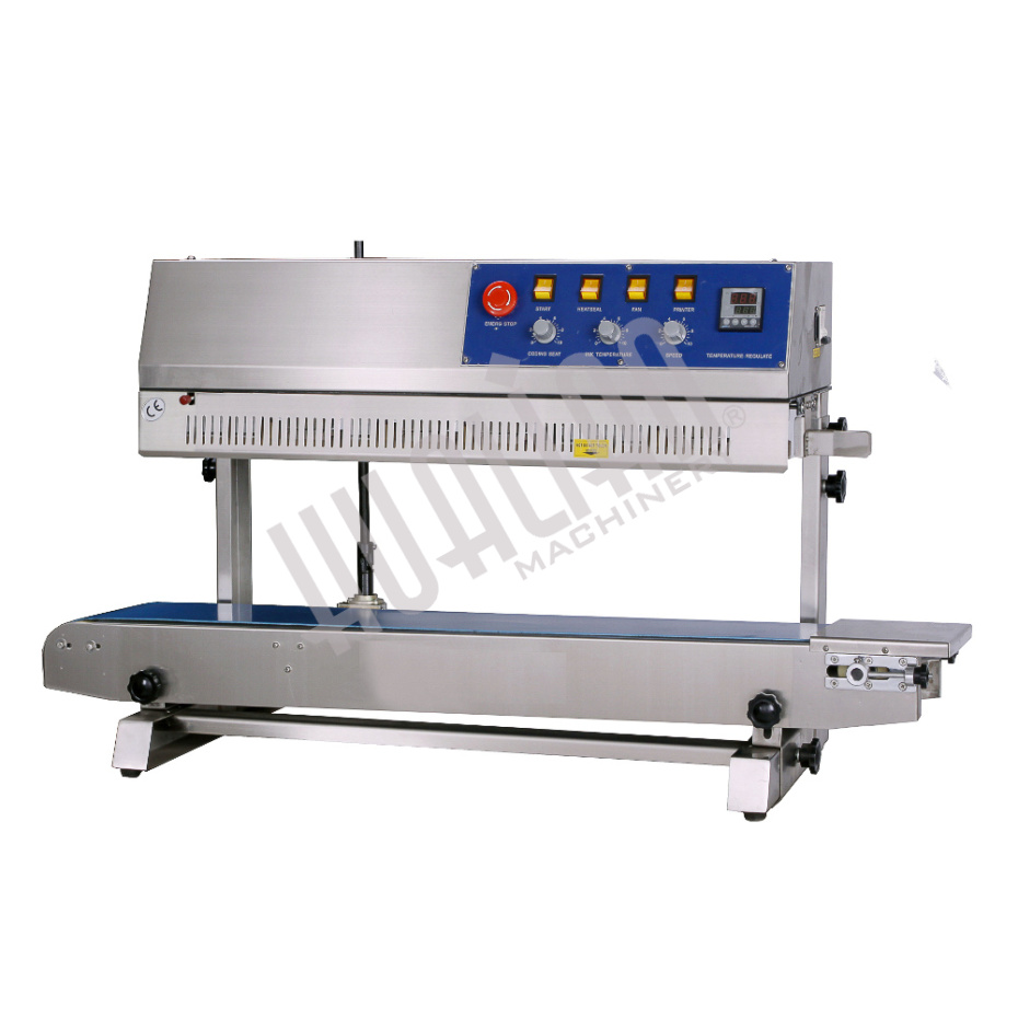 Роликовый конвейерный запайщик FRM-1010II SS (нерж.) Hualian - Купить с доставкой по всей России