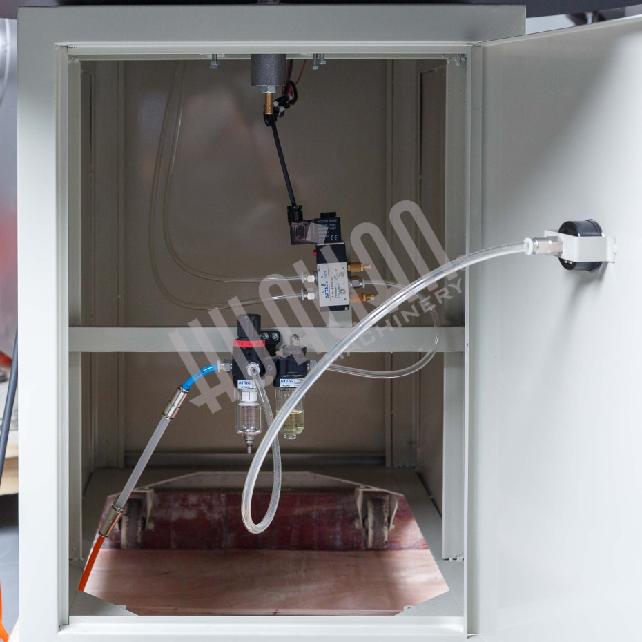 Блистер упаковочная машина (верхний нагрев) XBF-500S Hualian - Купить с доставкой по всей России - 4