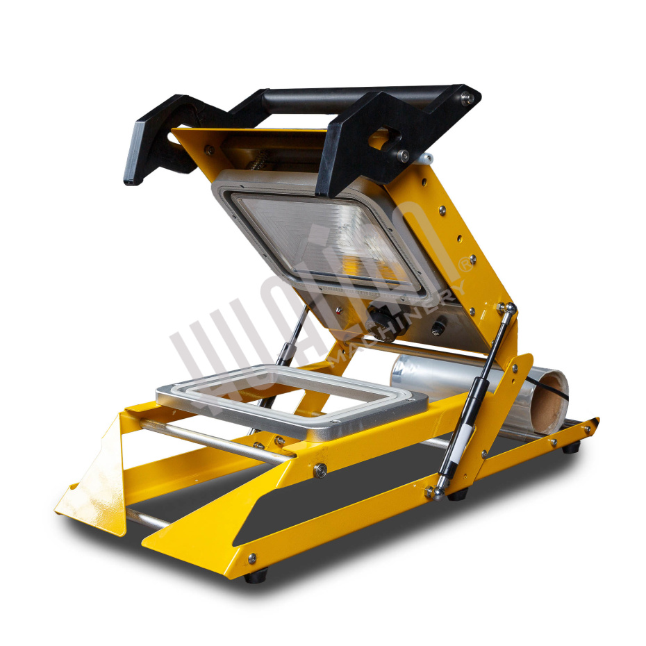 Ручной запайщик лотков HTS-210R Крашеный корпус (210*148) Hualian - Купить с доставкой по всей России - 2