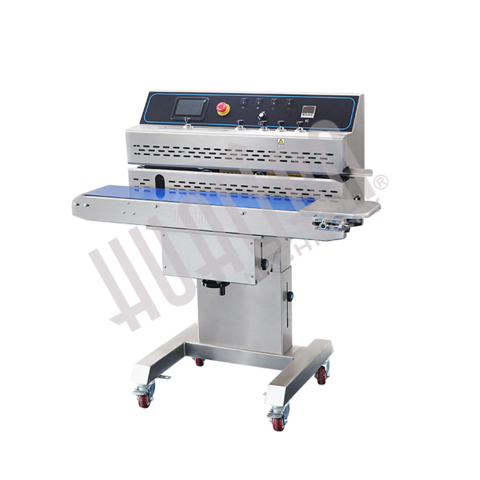 Горизонтальный конвейерный запайщик FRP-1120W (нерж, каплеструйный принтер) Hualian - Купить с доставкой по всей России