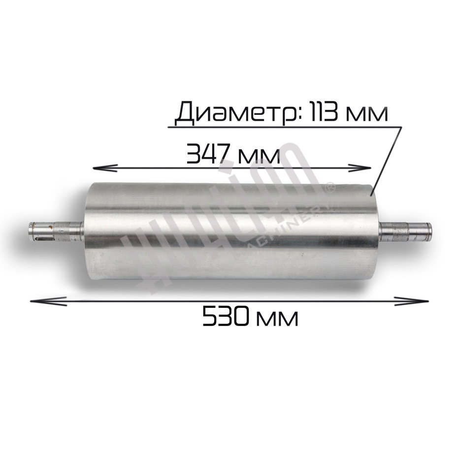 Валки тестораскаточные для YP-350 (нерж., комплект из 2 шт) Hualian - Купить с доставкой по всей России - 2
