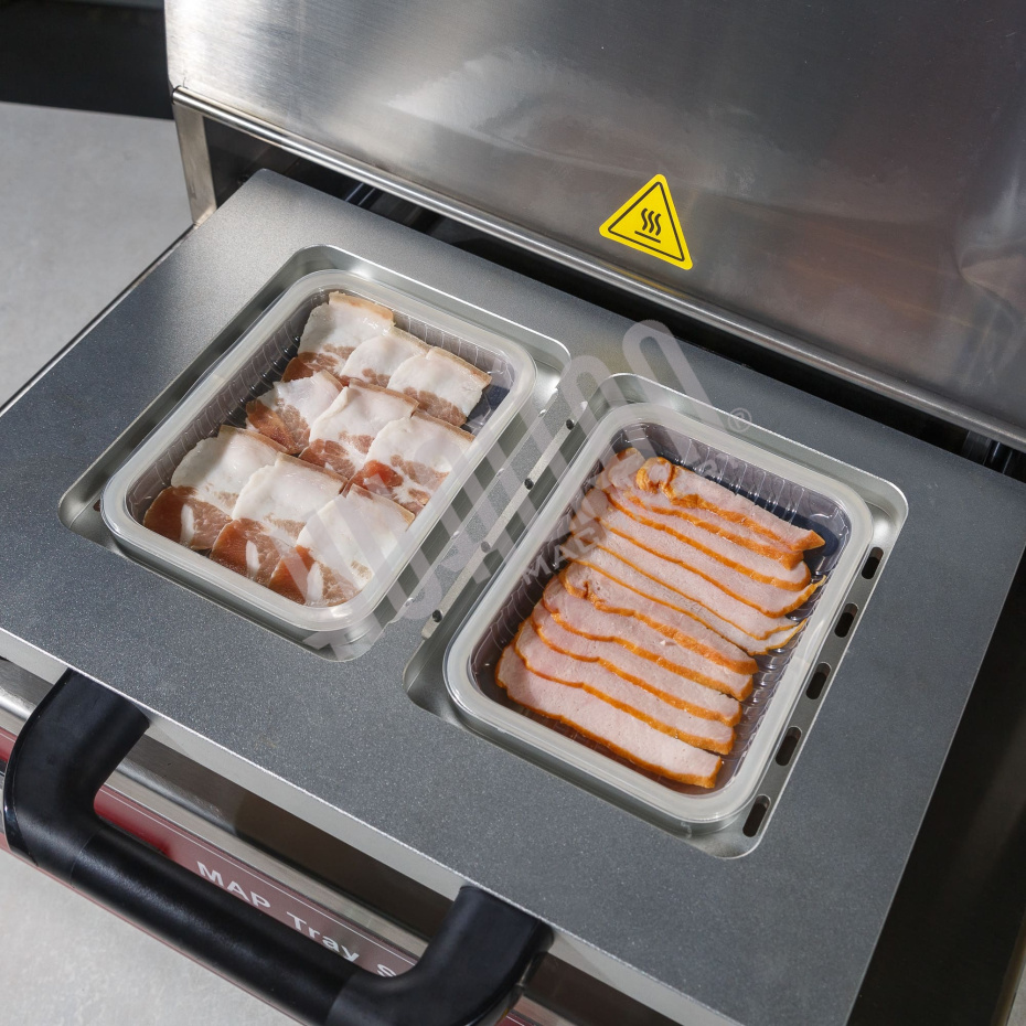 Запайщик лотков с газонаполнением HLV-400T (210*148*100) Hualian - Купить с доставкой по всей России - 4