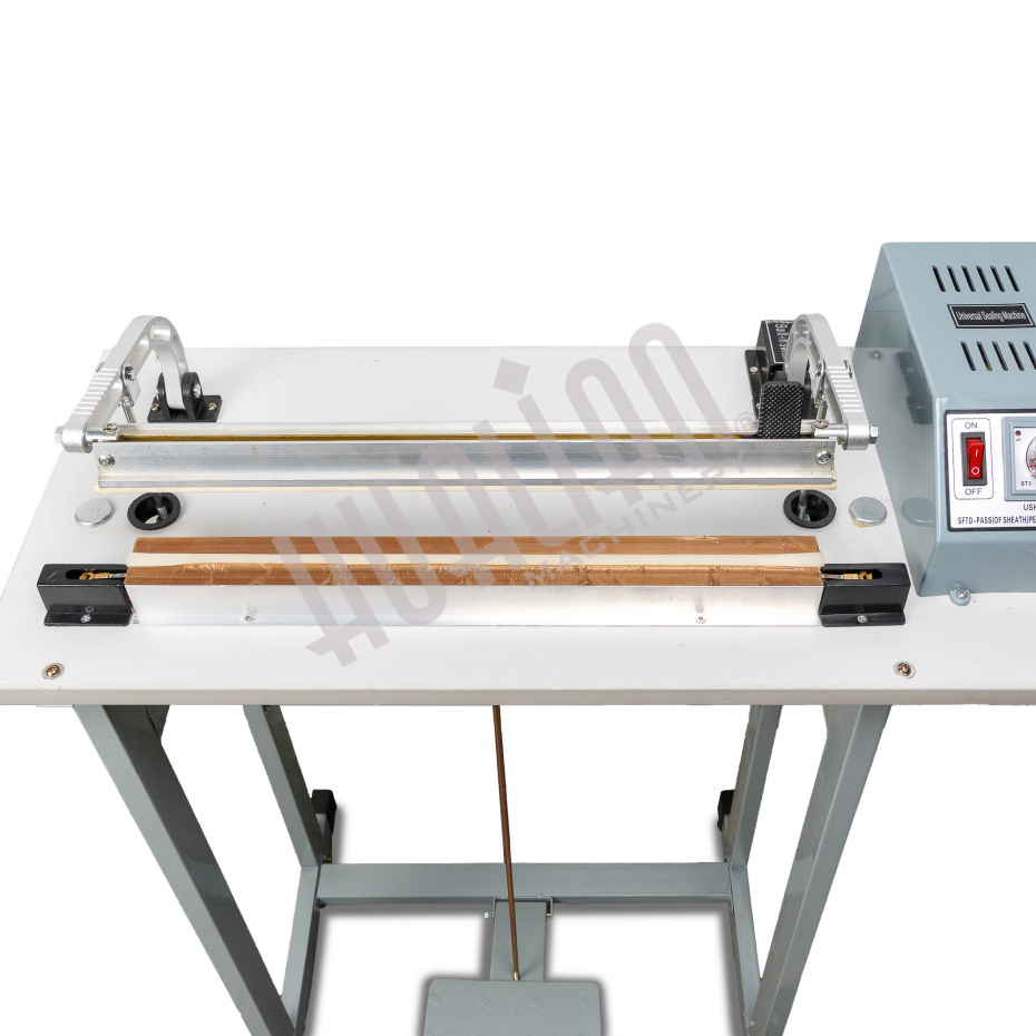 Ножной импульсный запайщик с обрезкой SFTD-400 Hualian - Купить с доставкой по всей России - 5