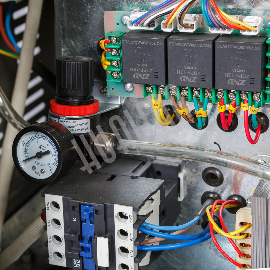 Напольная двухкамерная вакуум-упаковочная машина DZQ-500/2SB SS (нерж., газ) Hualian - Купить с доставкой по всей России - 15